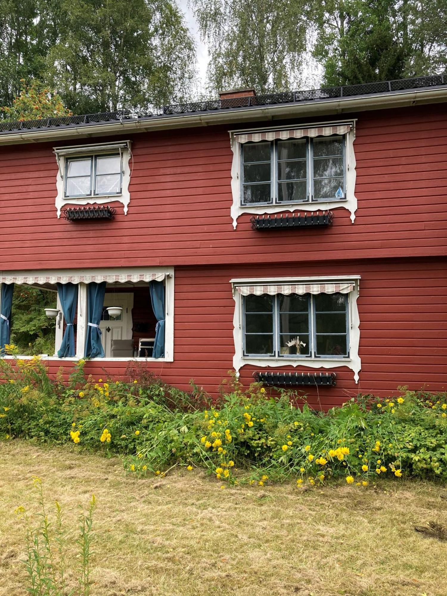 Charmig Villa Med Bastu Och Snabbt Wifi Långav エクステリア 写真